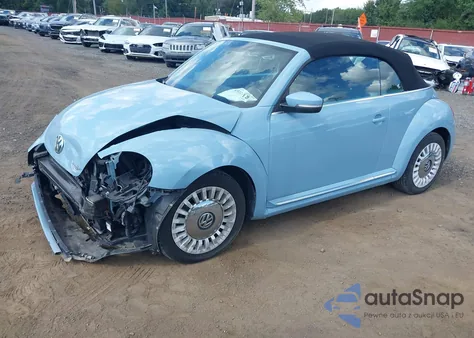 2015 Volkswagen Beetle 1.8T from USA, damaged, VIN 3VW517AT7FM808336
